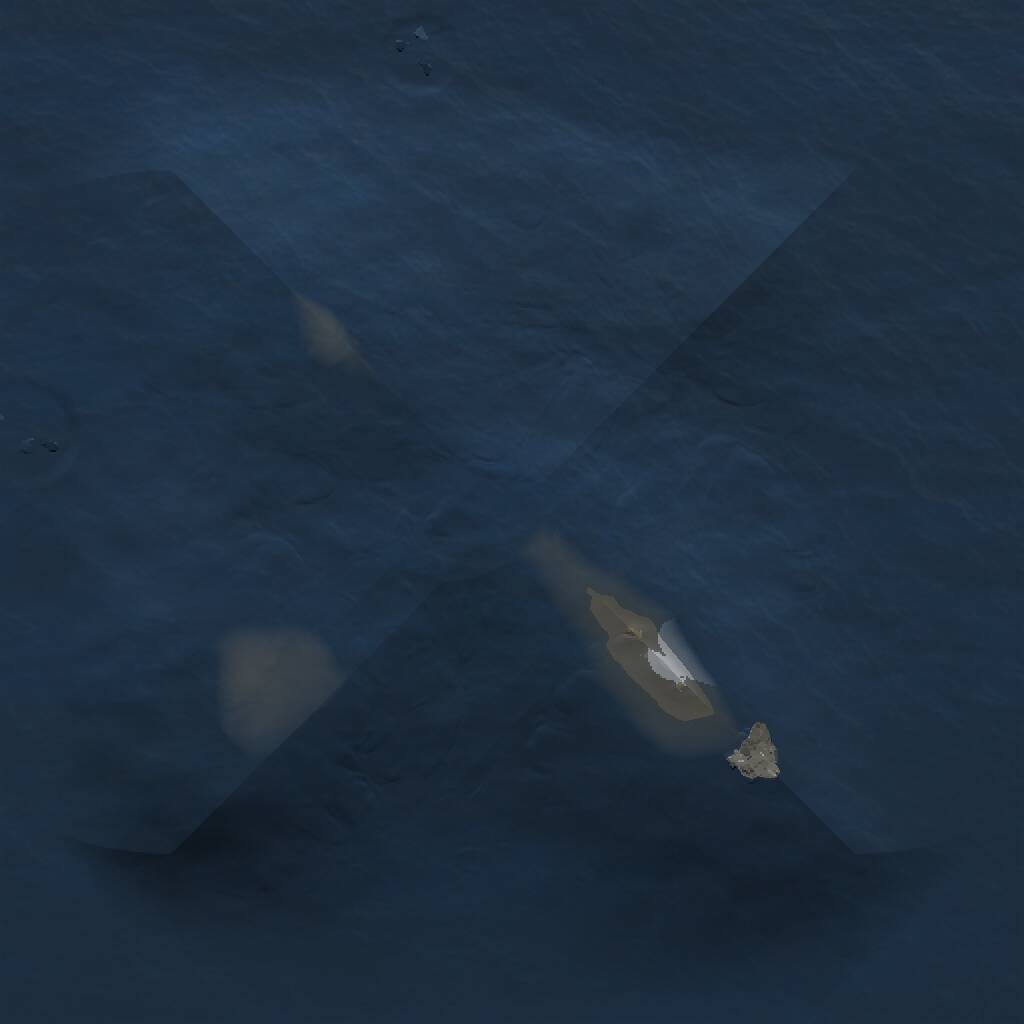 Rust Map: Procedural Map, Size: 1000, Seed: 45567, 1 Monuments