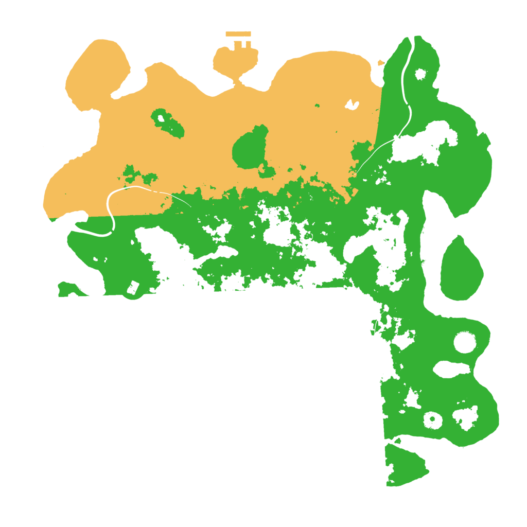 Biome Rust Map: Procedural Map, Size: 4250, Seed: 524808439