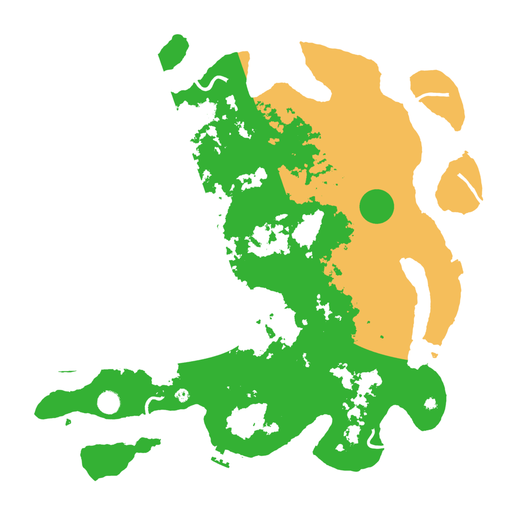 Biome Rust Map: Procedural Map, Size: 3875, Seed: 1223850155