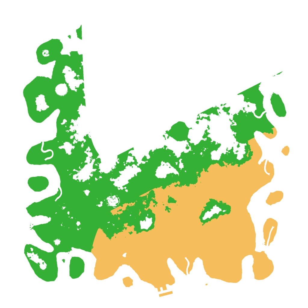 Biome Rust Map: Procedural Map, Size: 4500, Seed: 98762436