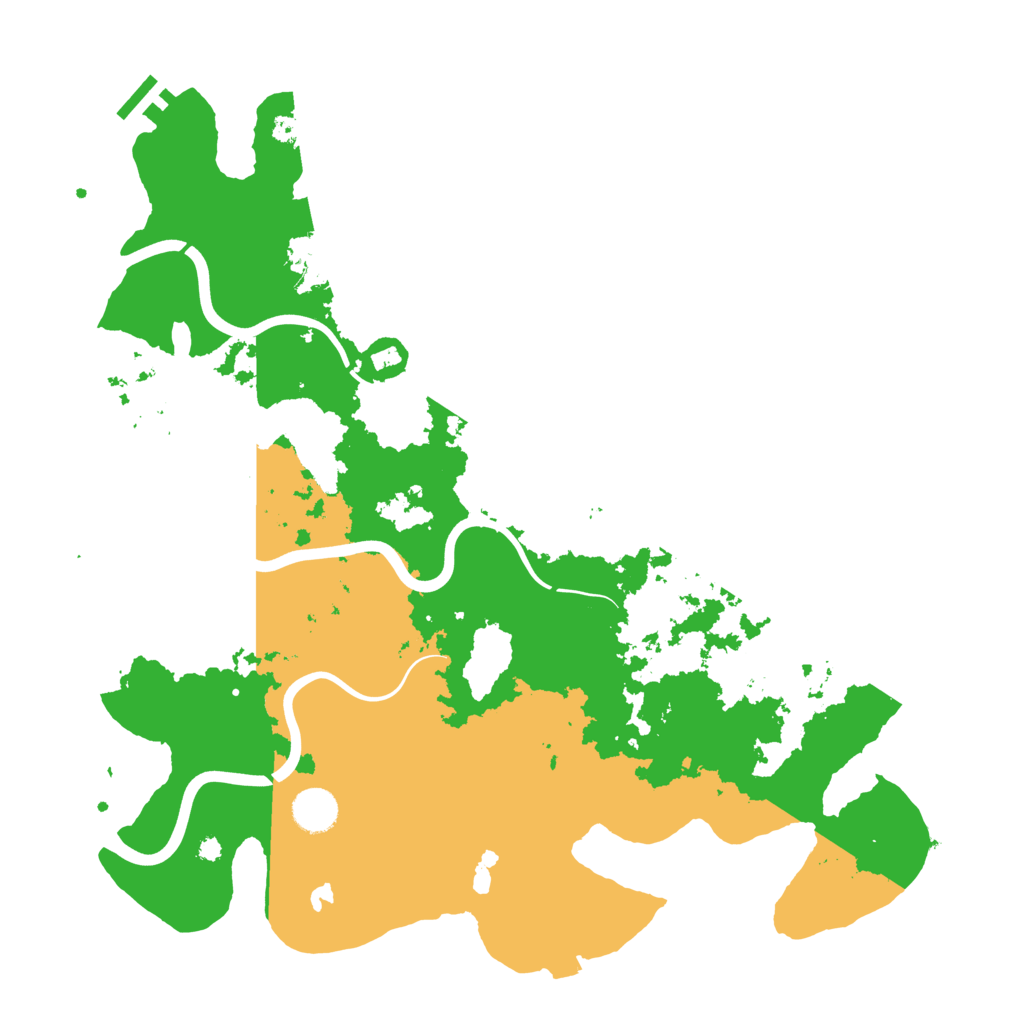 Biome Rust Map: Procedural Map, Size: 4000, Seed: 410145233