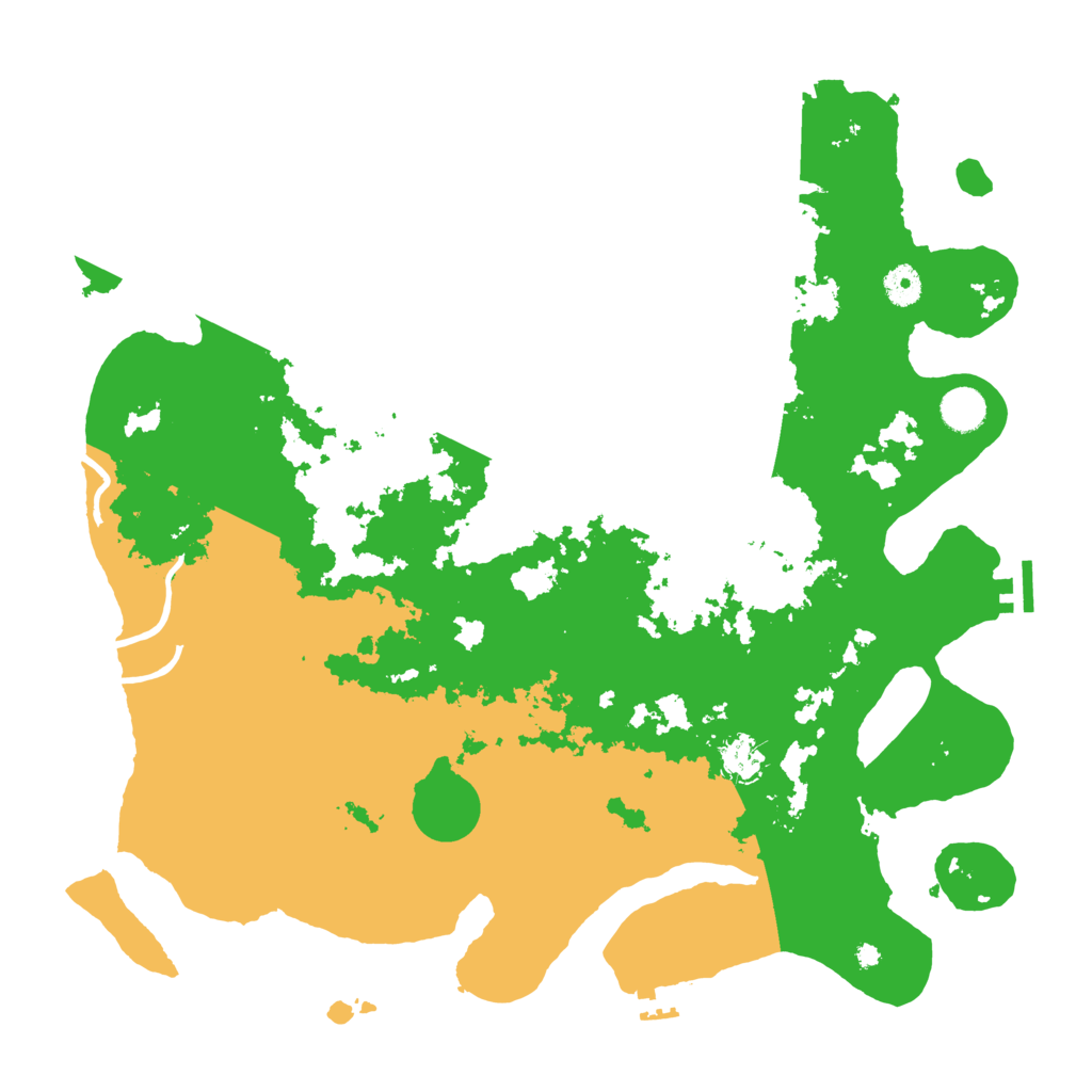 Biome Rust Map: Procedural Map, Size: 4250, Seed: 809922427