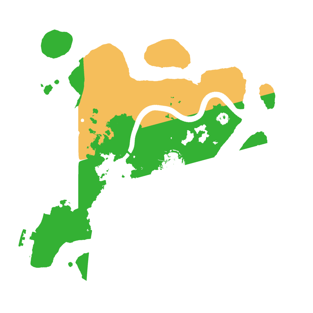 Biome Rust Map: Procedural Map, Size: 2700, Seed: 678108087