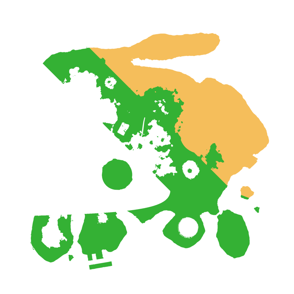 Biome Rust Map: Procedural Map, Size: 2600, Seed: 1238364122