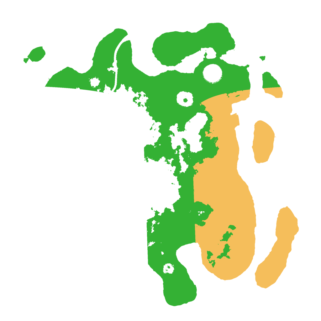 Biome Rust Map: Procedural Map, Size: 3000, Seed: 2976