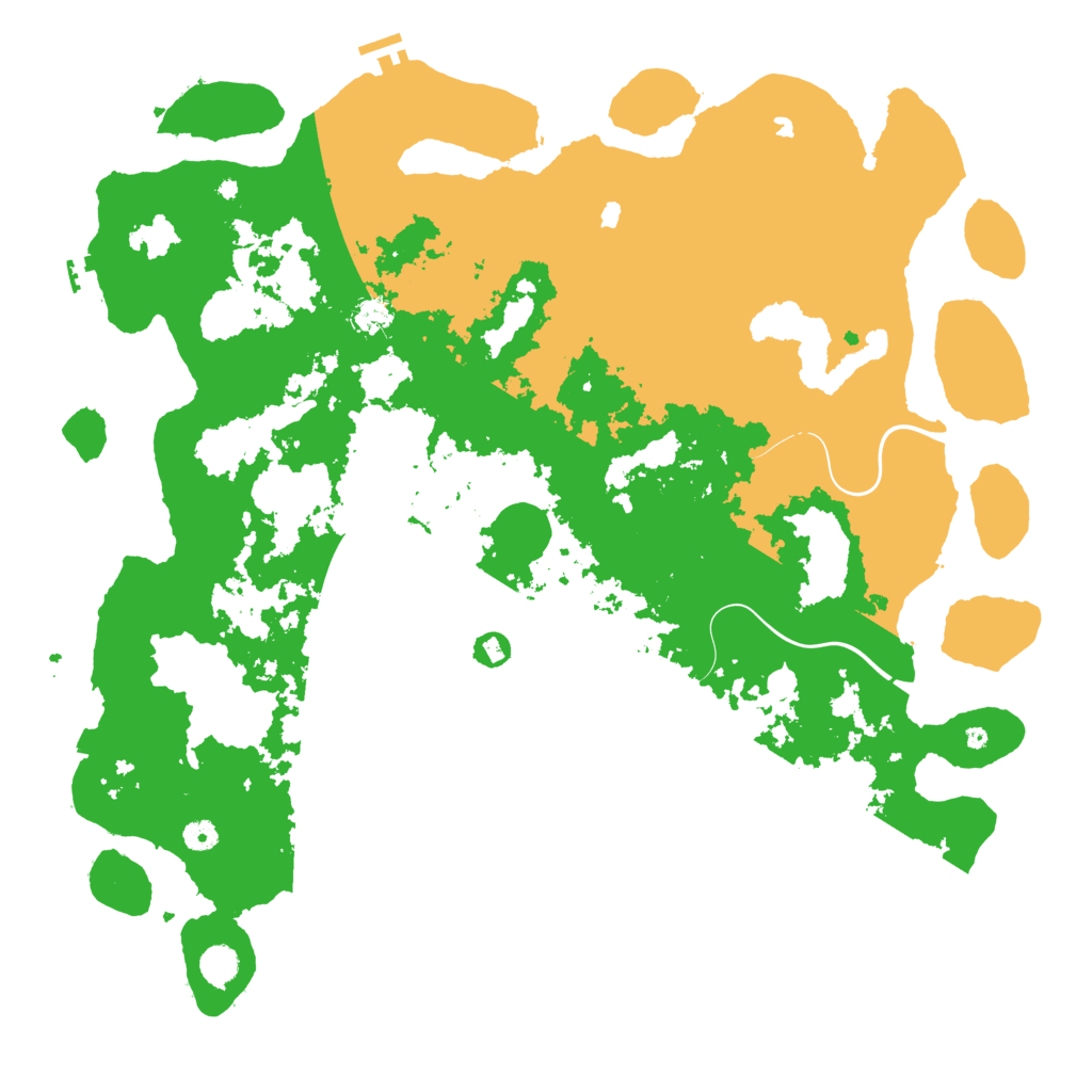 Biome Rust Map: Procedural Map, Size: 5000, Seed: 102505630