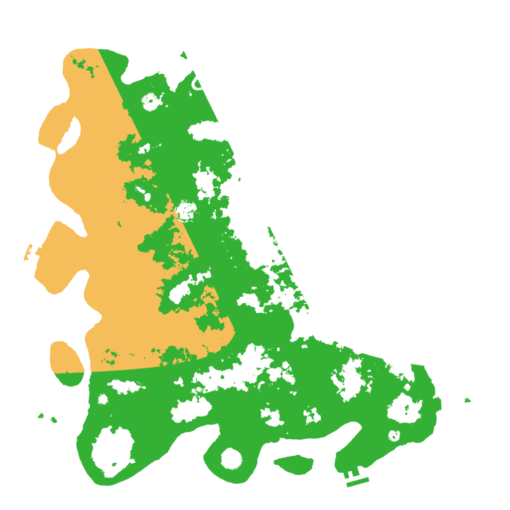 Biome Rust Map: Procedural Map, Size: 4500, Seed: 458359023