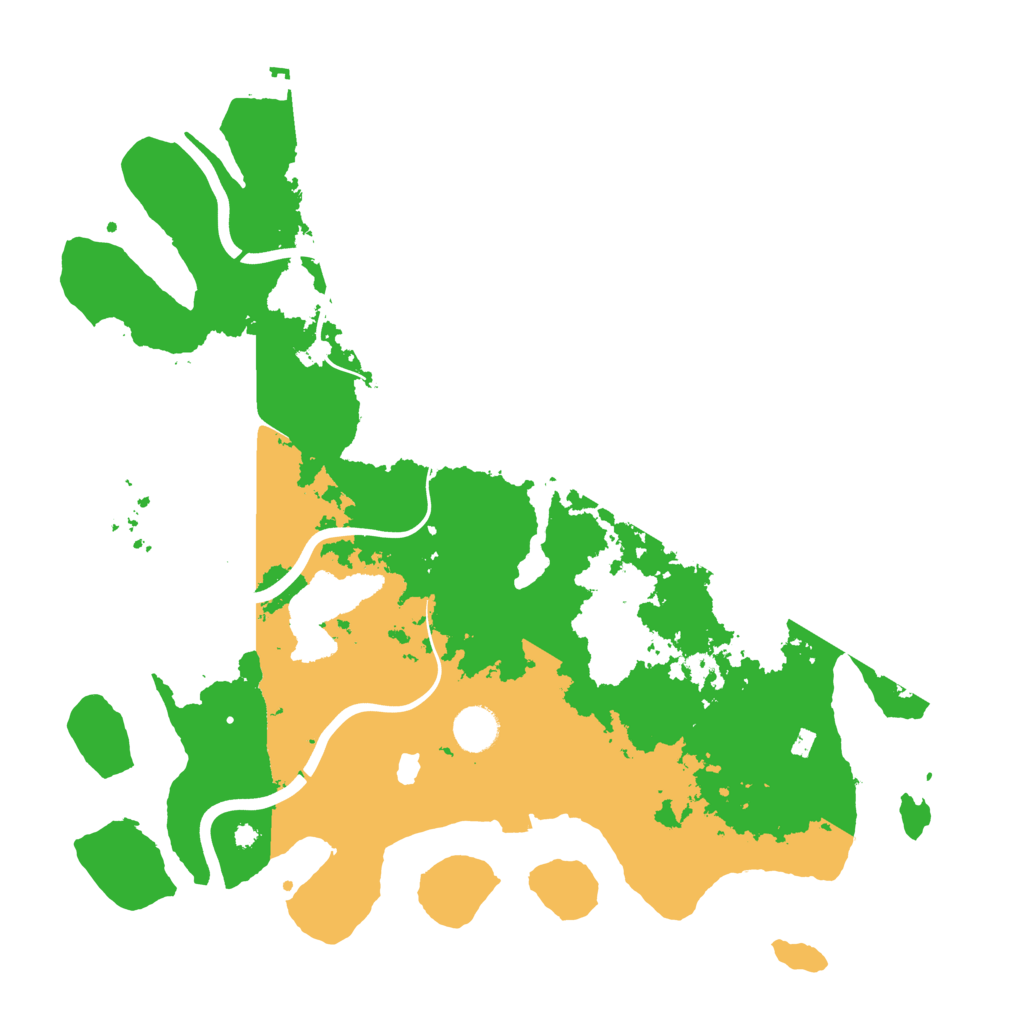 Biome Rust Map: Procedural Map, Size: 4000, Seed: 56871125