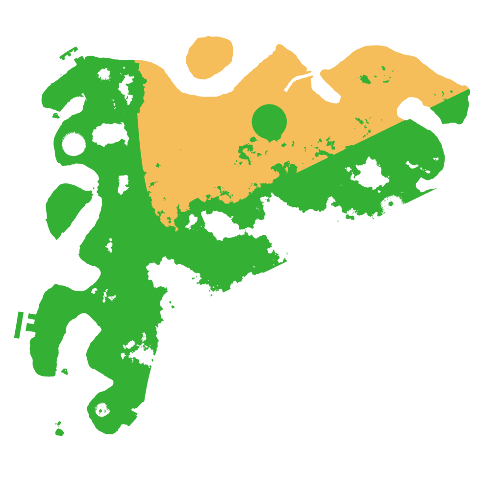 Biome Rust Map: Procedural Map, Size: 3800, Seed: 34395523