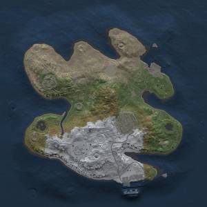 Thumbnail Rust Map: Procedural Map, Size: 2200, Seed: 80824, 7 Monuments