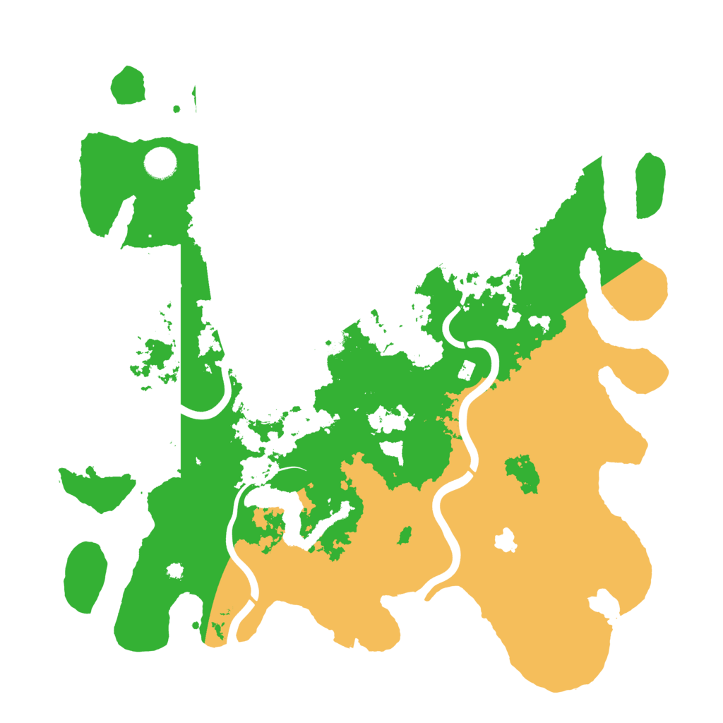Biome Rust Map: Procedural Map, Size: 4000, Seed: 727570270