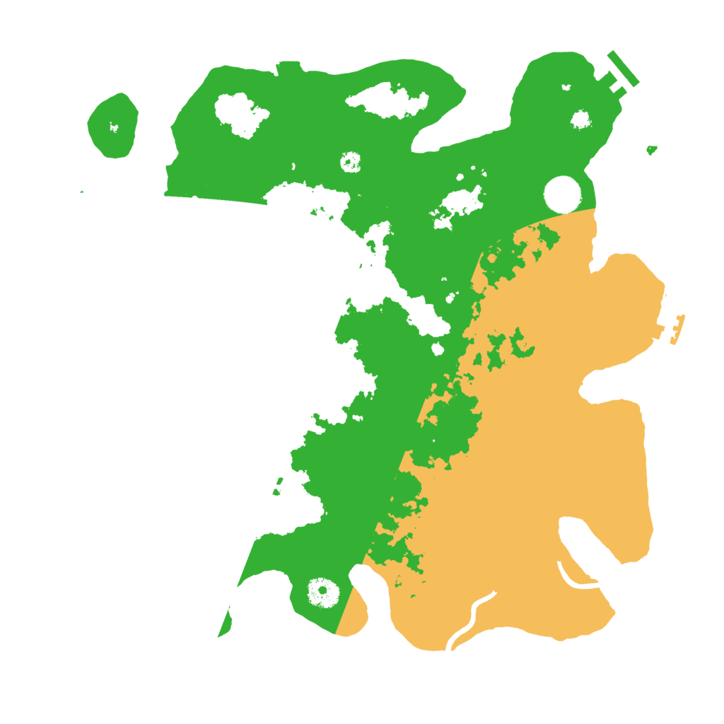 Biome Rust Map: Procedural Map, Size: 3500, Seed: 565613095