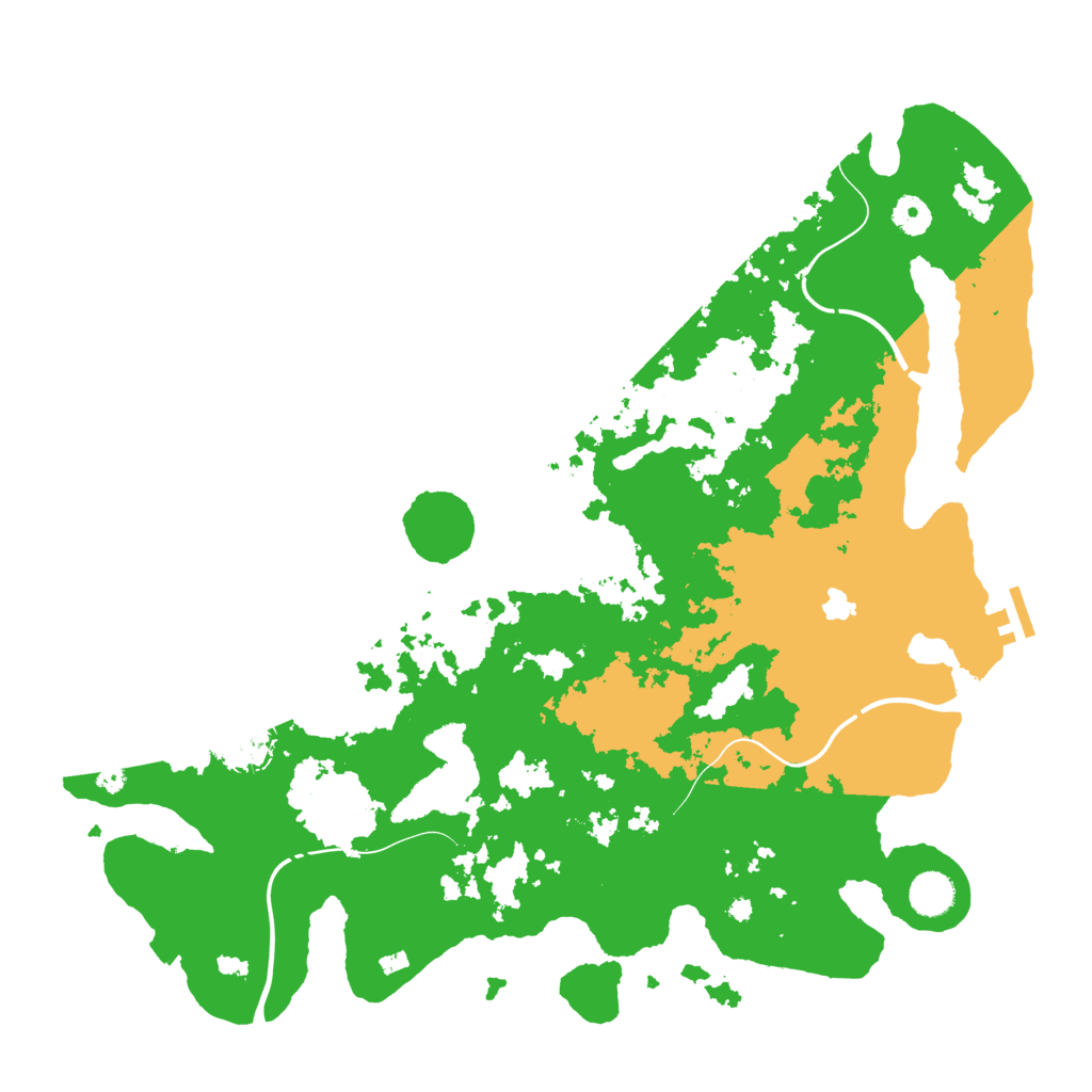 Biome Rust Map: Procedural Map, Size: 4250, Seed: 673578911