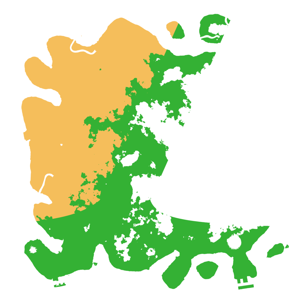 Biome Rust Map: Procedural Map, Size: 4000, Seed: 712562