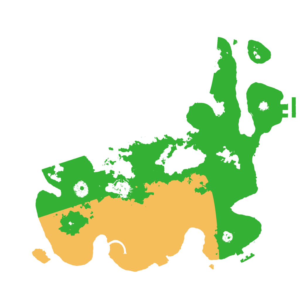 Biome Rust Map: Procedural Map, Size: 3000, Seed: 505475162