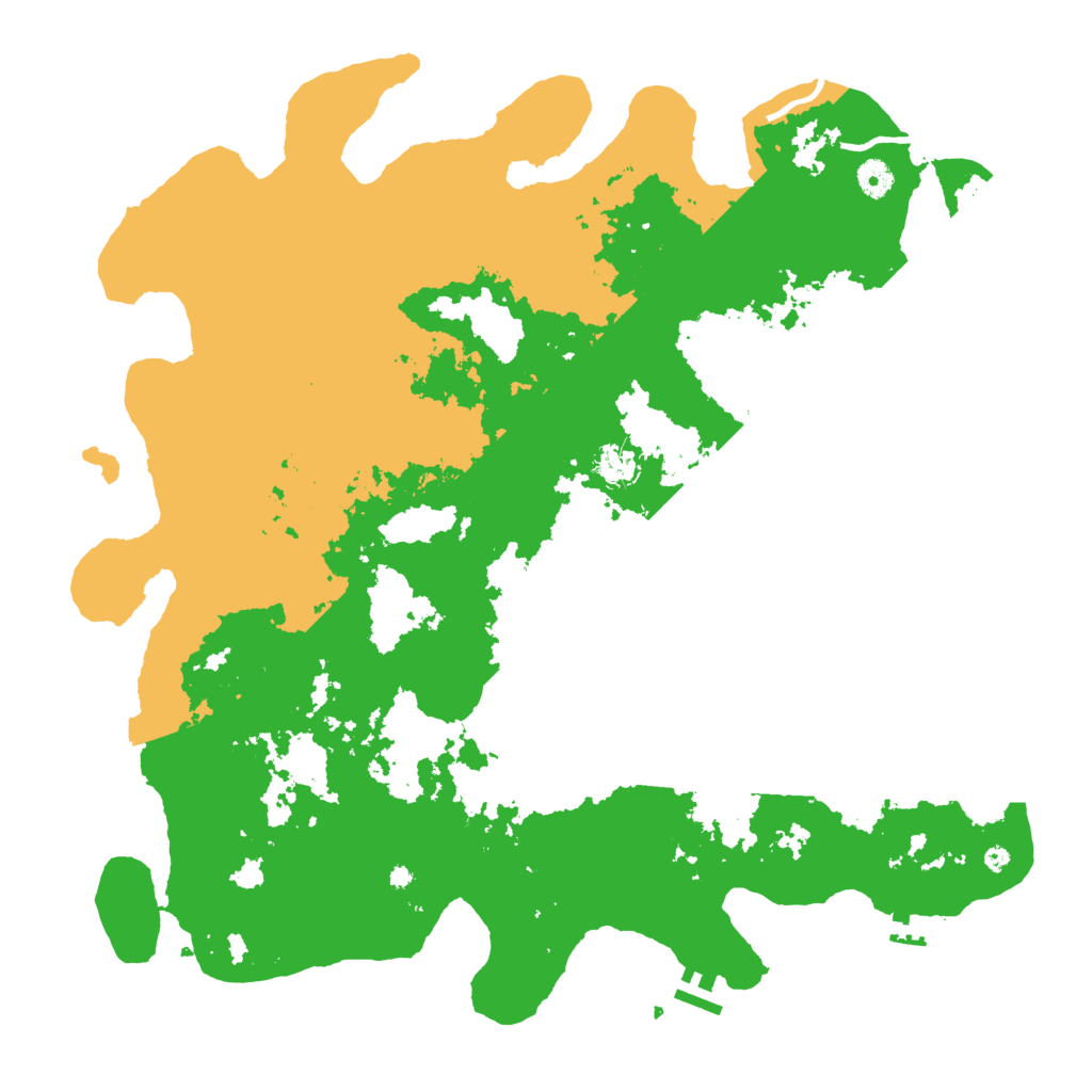 Biome Rust Map: Procedural Map, Size: 4500, Seed: 38694622