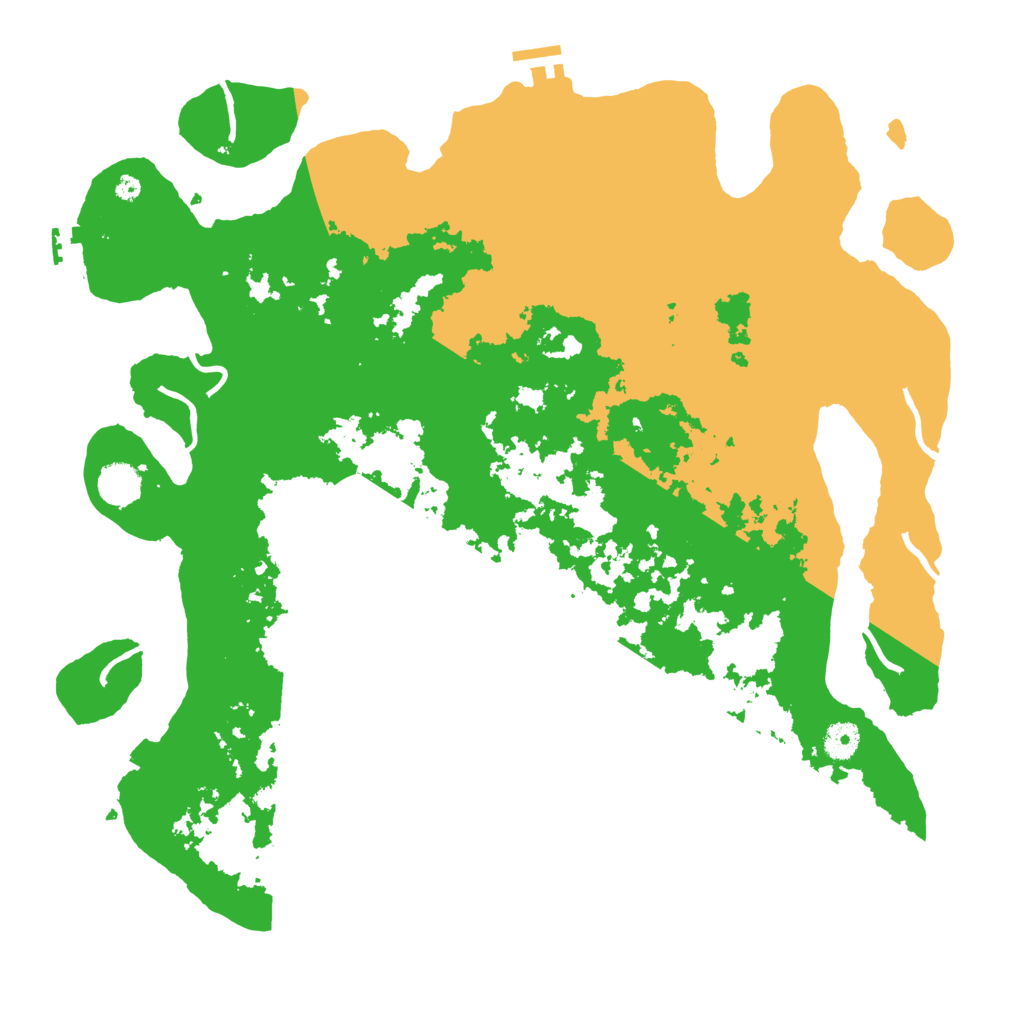 Biome Rust Map: Procedural Map, Size: 4250, Seed: 452934