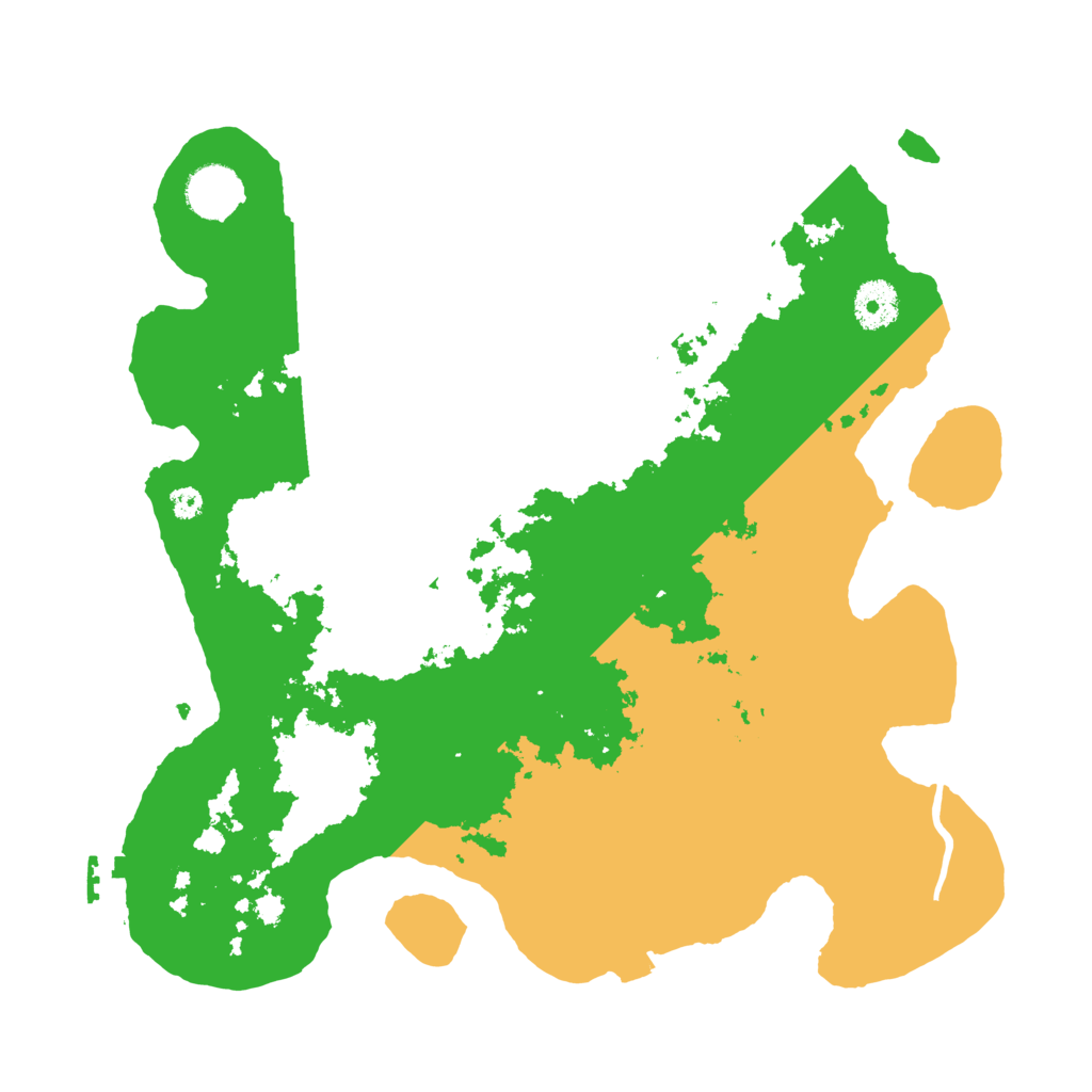 Biome Rust Map: Procedural Map, Size: 3500, Seed: 867485214