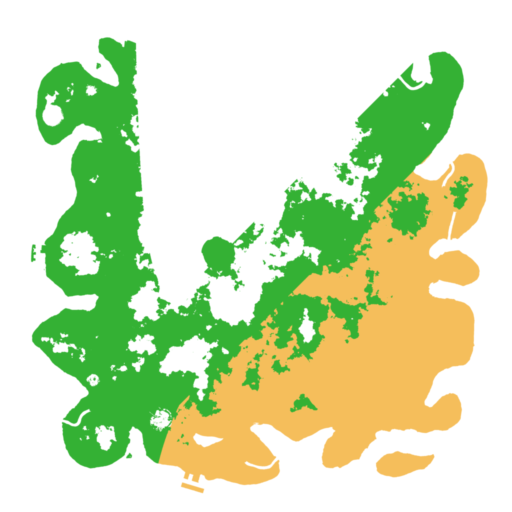Biome Rust Map: Procedural Map, Size: 4500, Seed: 83696798