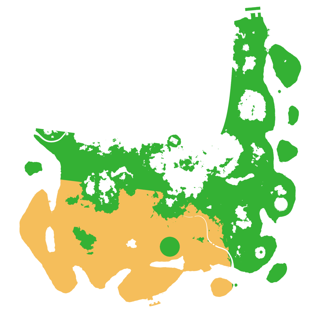 Biome Rust Map: Procedural Map, Size: 4250, Seed: 862
