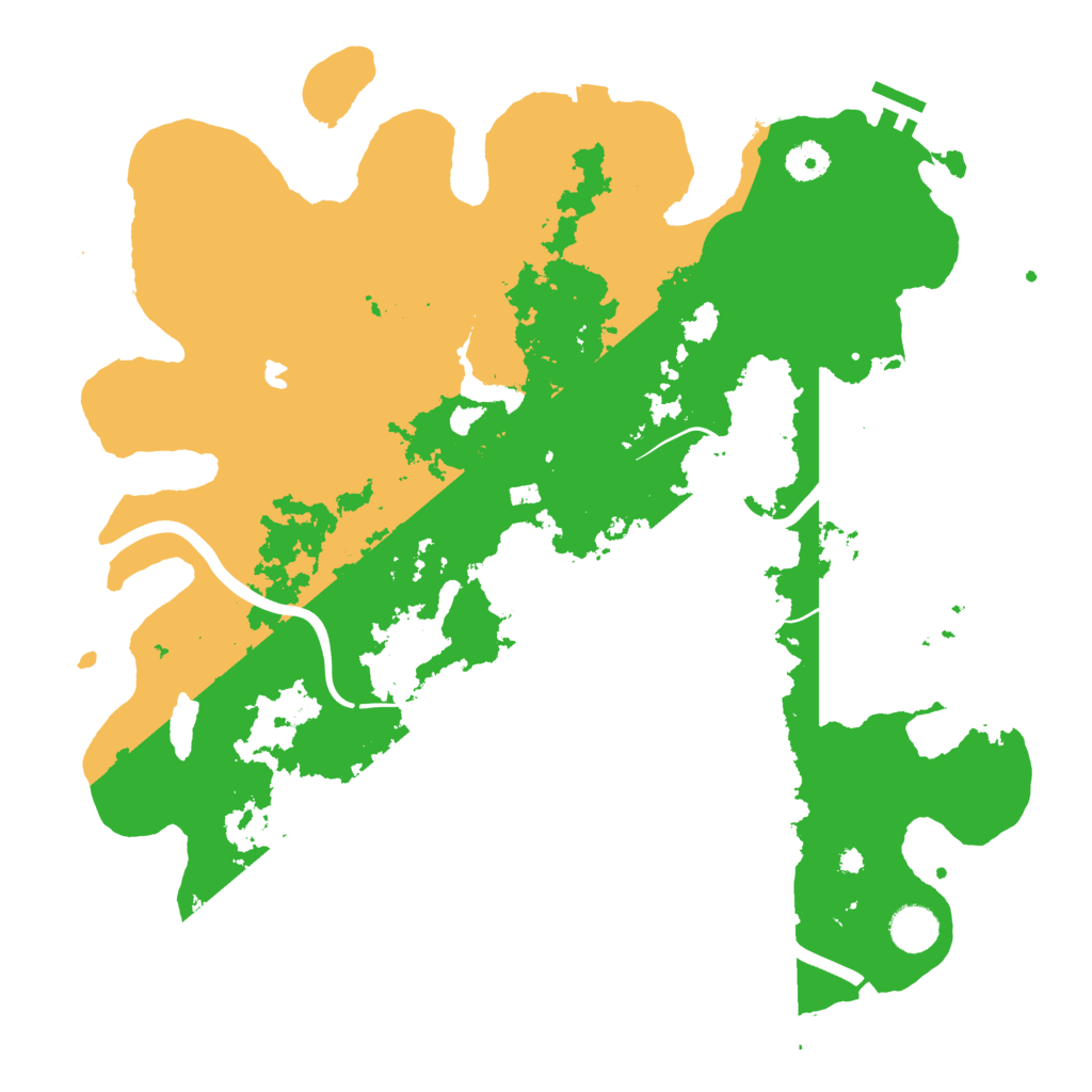 Biome Rust Map: Procedural Map, Size: 4000, Seed: 227181467