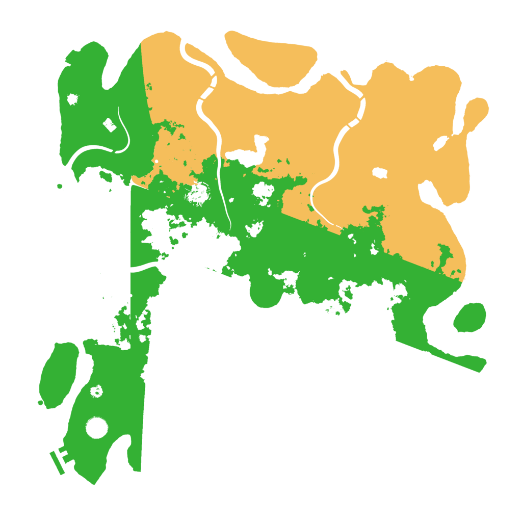 Biome Rust Map: Procedural Map, Size: 4250, Seed: 399978374