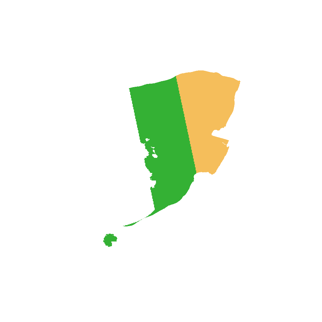 Biome Rust Map: Procedural Map, Size: 1000, Seed: 643337152