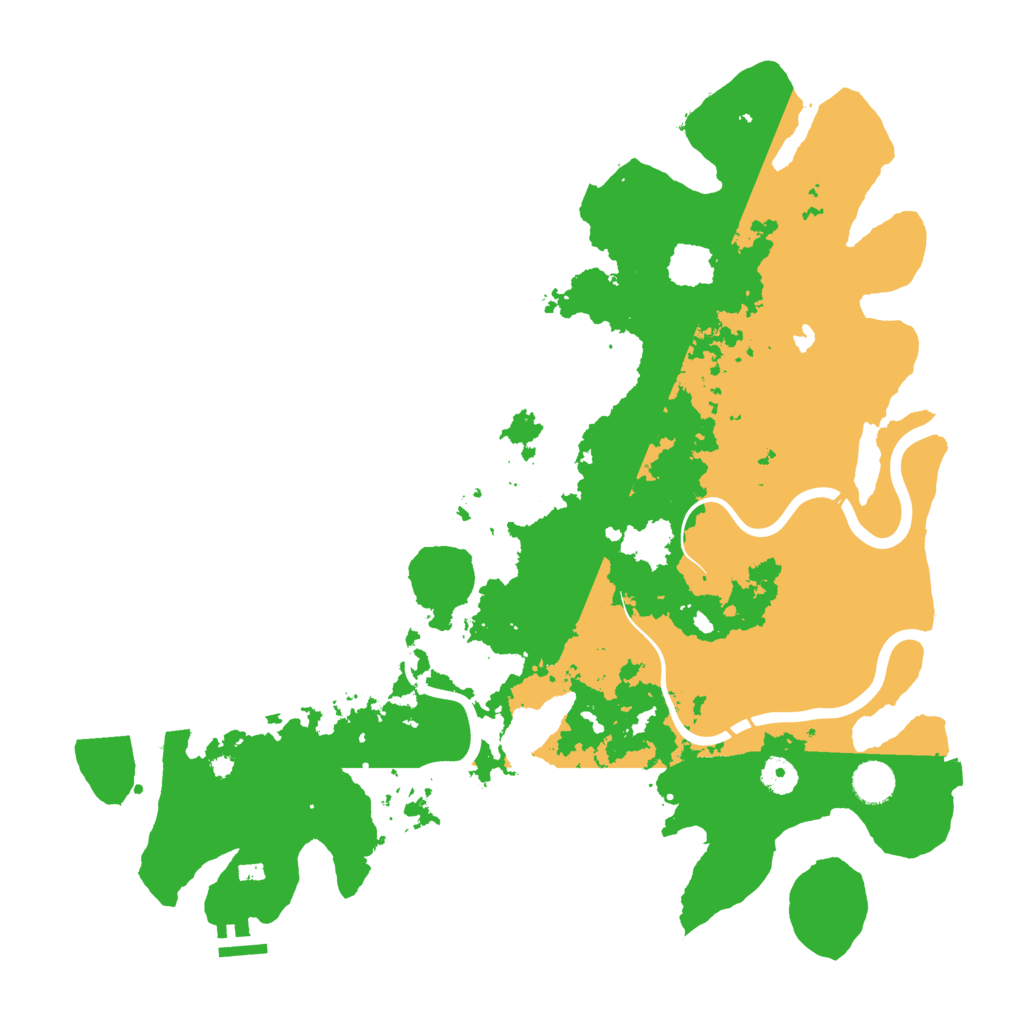 Biome Rust Map: Procedural Map, Size: 4250, Seed: 1740