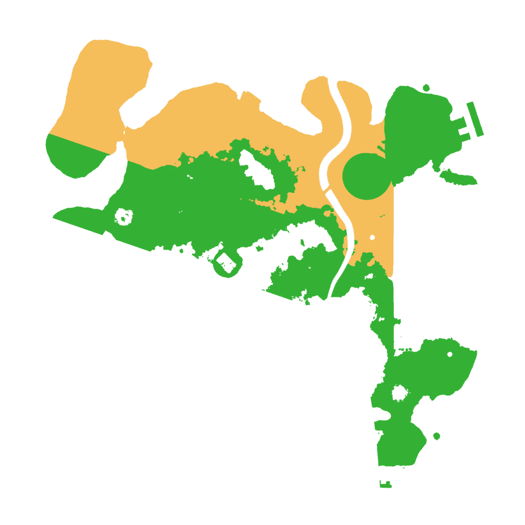 Biome Rust Map: Procedural Map, Size: 3000, Seed: 11471