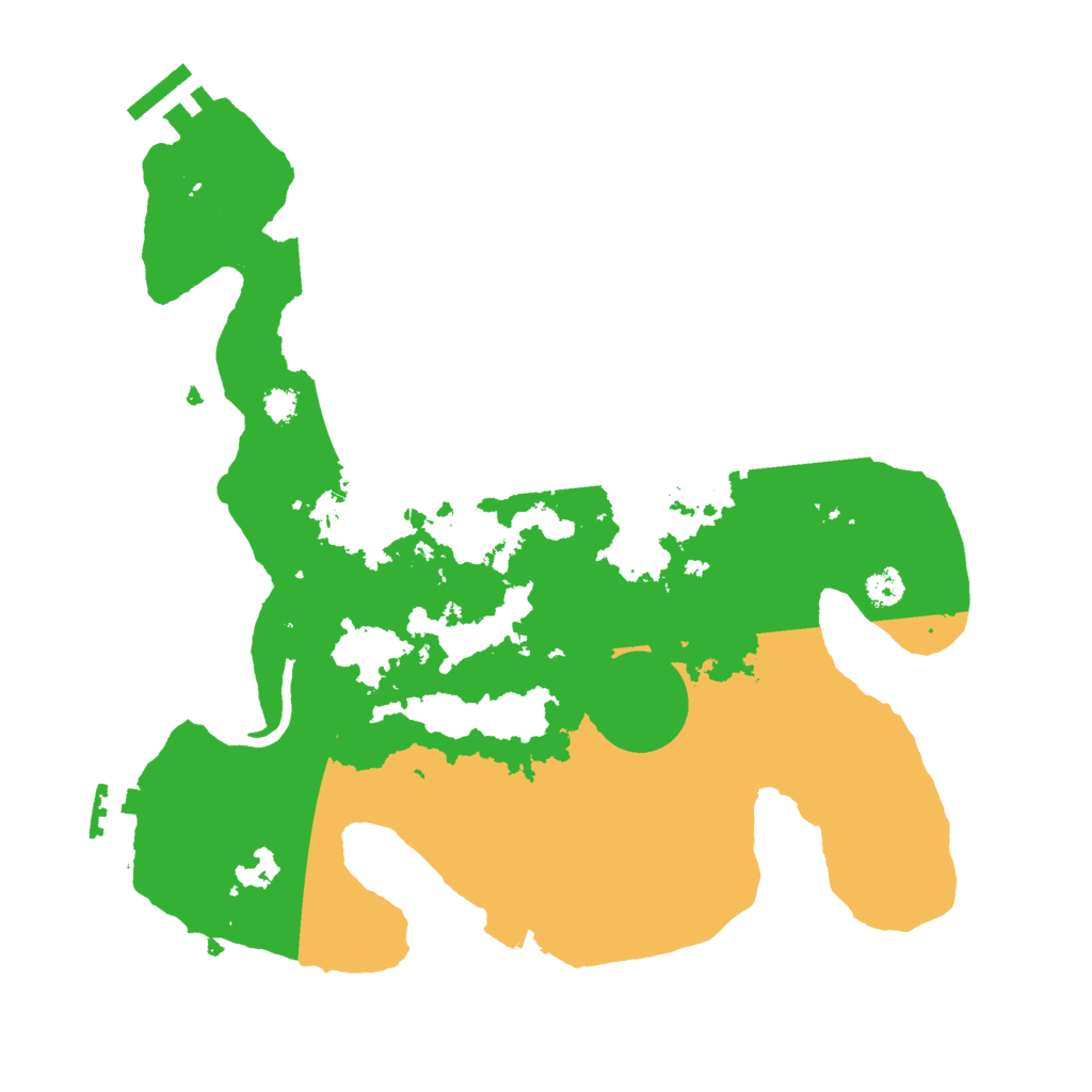 Biome Rust Map: Procedural Map, Size: 3000, Seed: 3467508