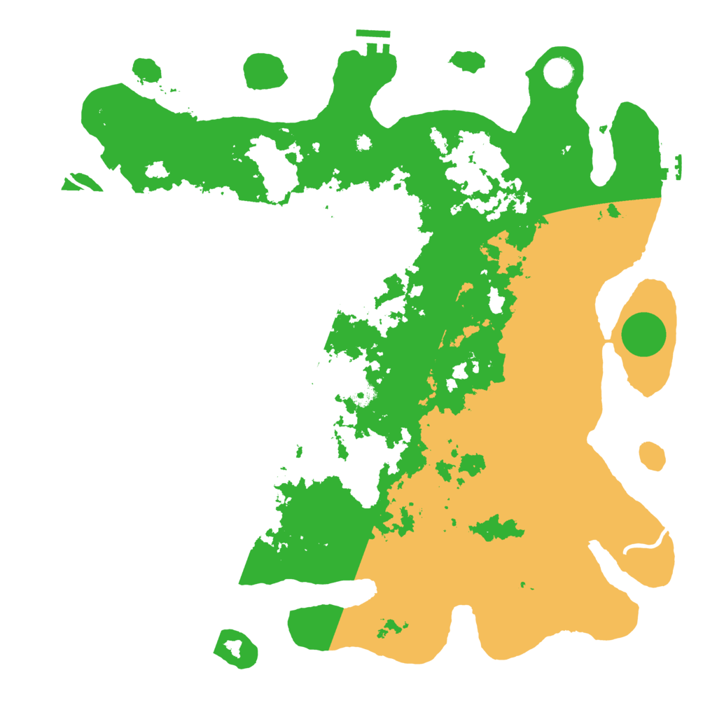 Biome Rust Map: Procedural Map, Size: 4250, Seed: 19953939