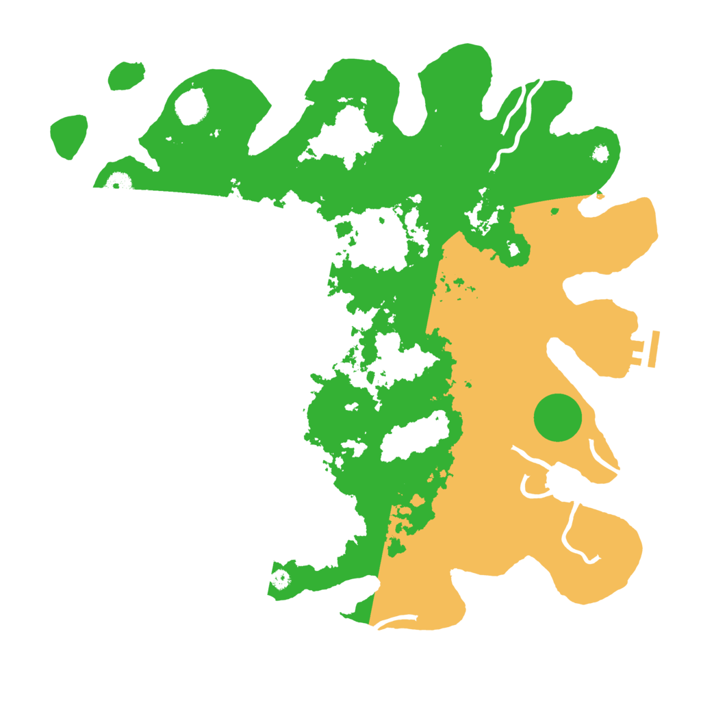 Biome Rust Map: Procedural Map, Size: 3850, Seed: 500123623