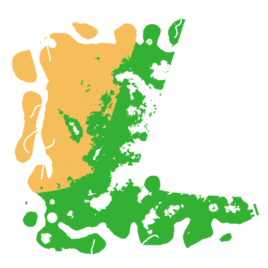 Biome Rust Map: Procedural Map, Size: 4550, Seed: 729283715