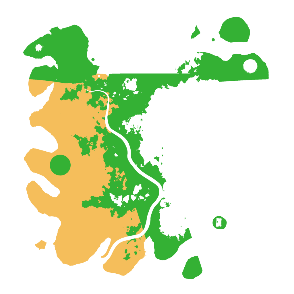 Biome Rust Map: Procedural Map, Size: 3750, Seed: 623271764
