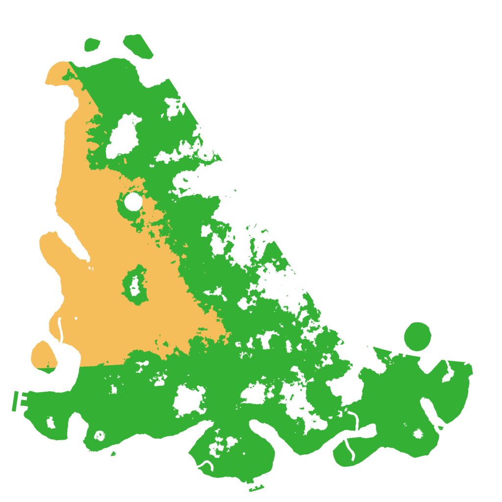 Biome Rust Map: Procedural Map, Size: 5000, Seed: 1995415969