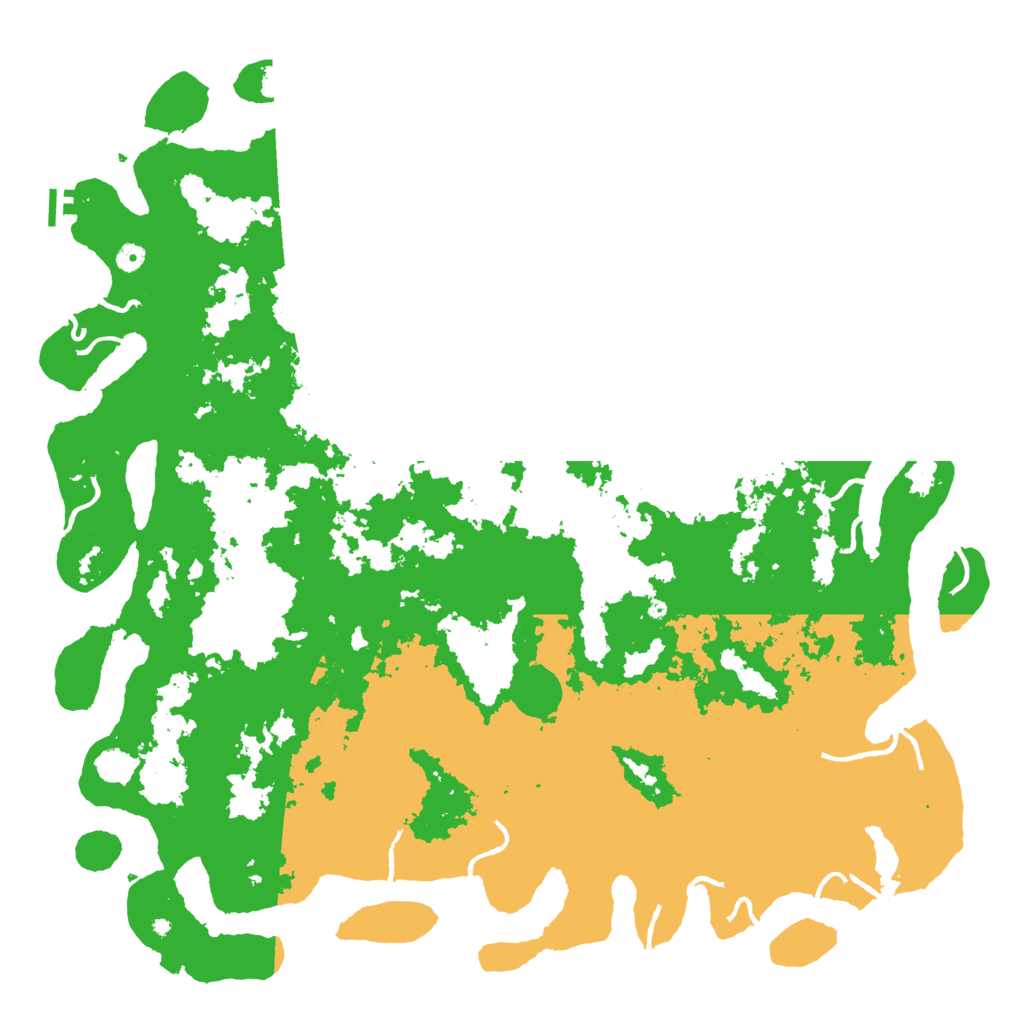 Biome Rust Map: Procedural Map, Size: 5500, Seed: 1891127207