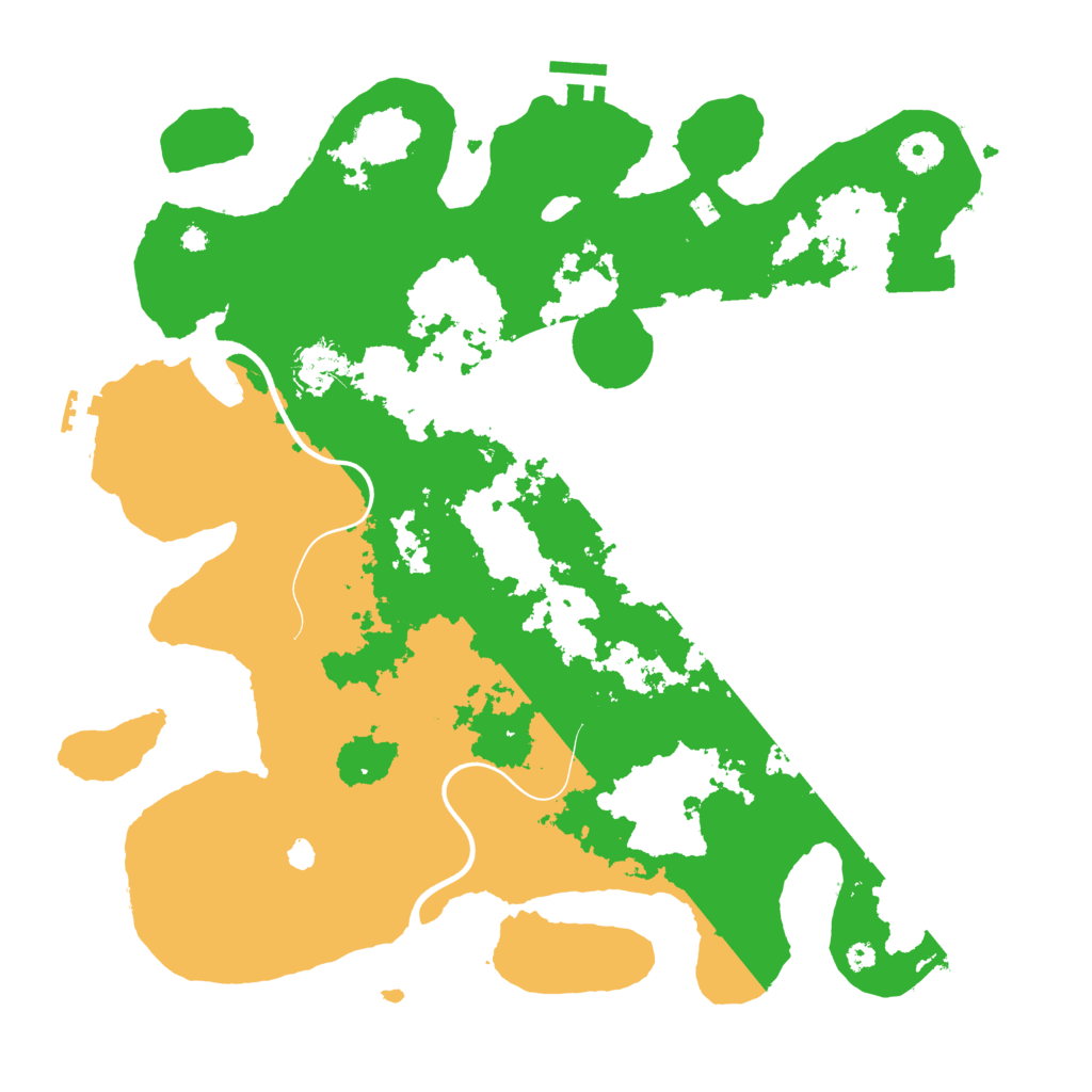 Biome Rust Map: Procedural Map, Size: 3860, Seed: 1337
