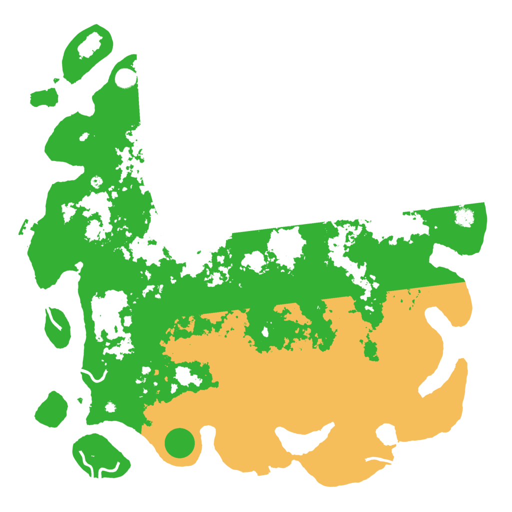 Biome Rust Map: Procedural Map, Size: 4500, Seed: 29852