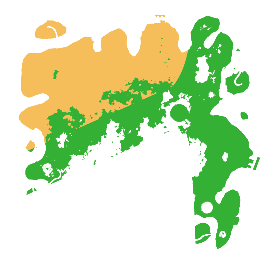 Biome Rust Map: Procedural Map, Size: 4000, Seed: 27136409