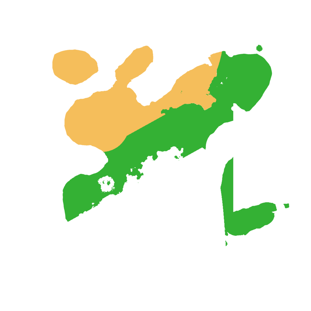 Biome Rust Map: Procedural Map, Size: 2000, Seed: 1196020649