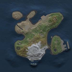 Thumbnail Rust Map: Procedural Map, Size: 2000, Seed: 1196020649, 7 Monuments