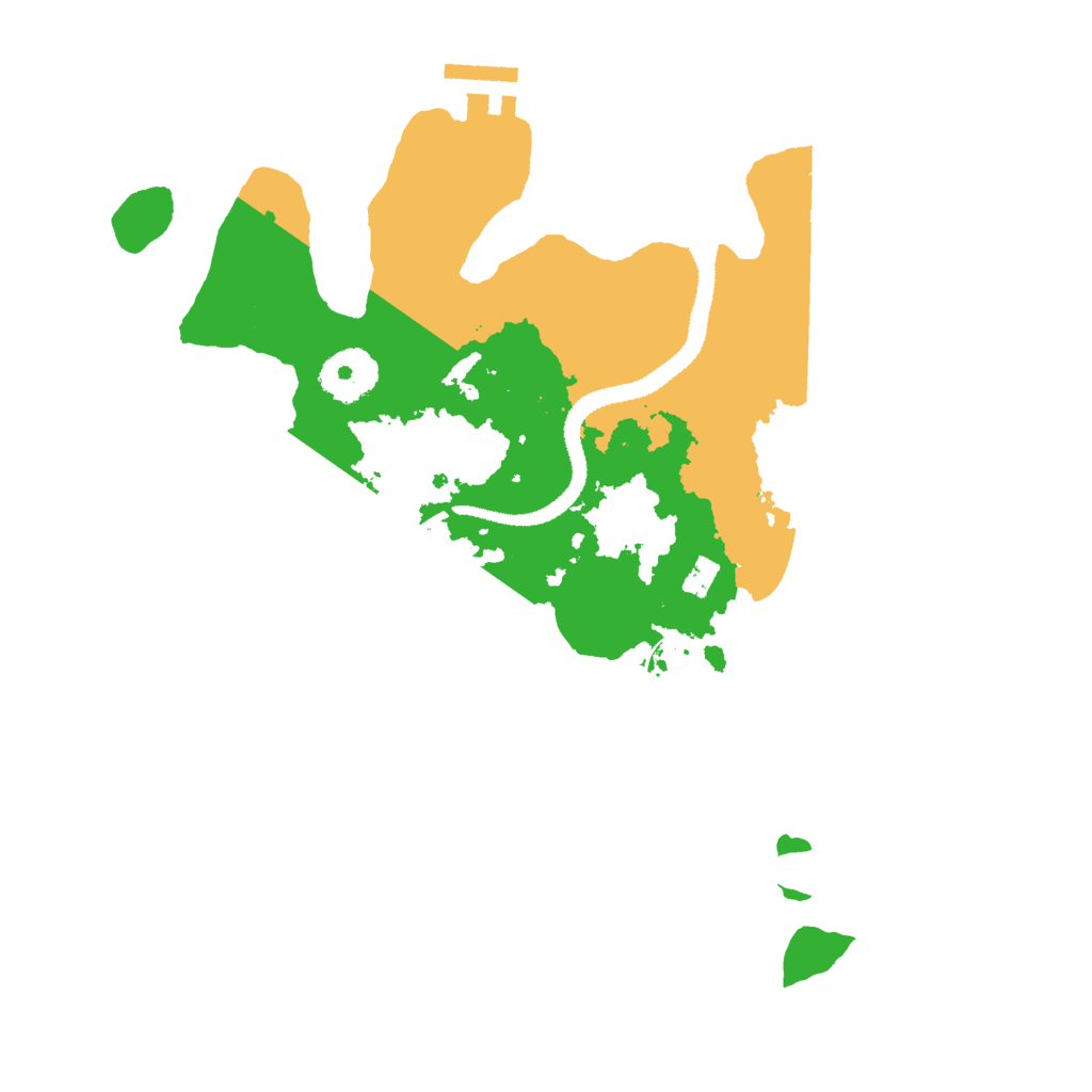 Biome Rust Map: Procedural Map, Size: 3000, Seed: 1112871064