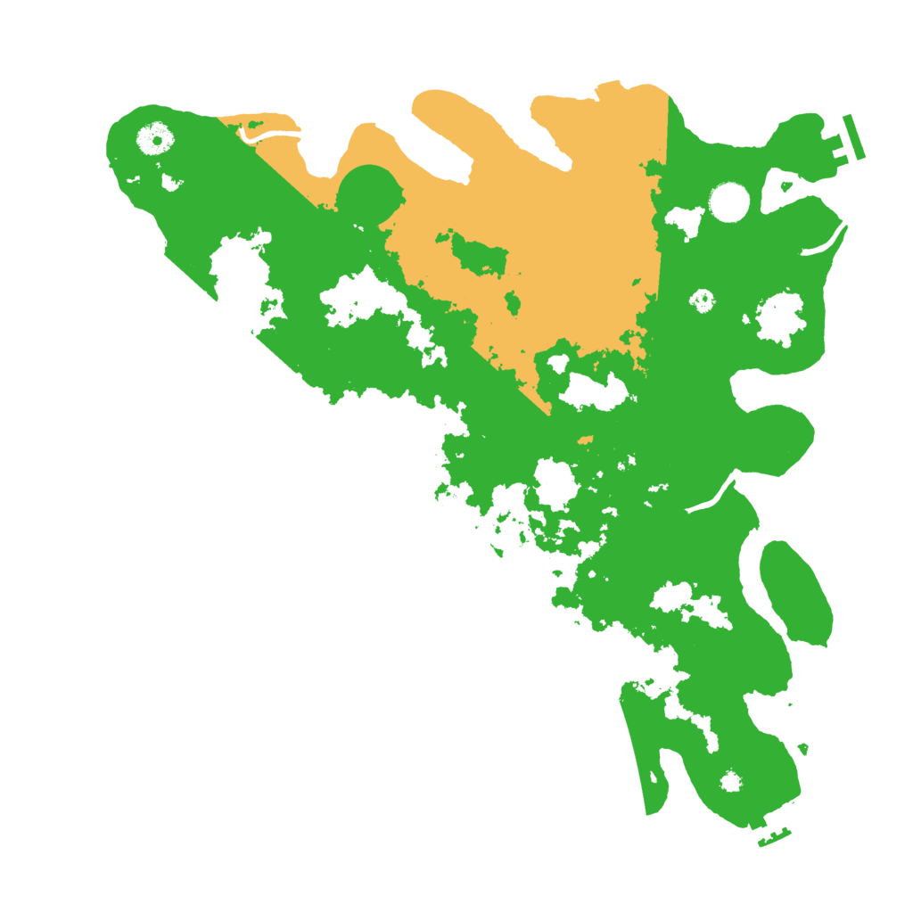 Biome Rust Map: Procedural Map, Size: 4000, Seed: 92615