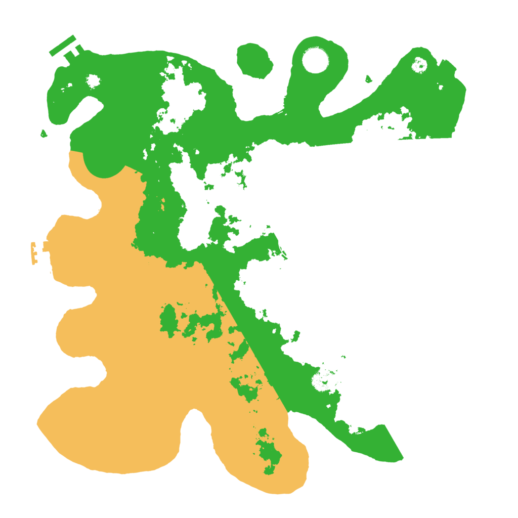 Biome Rust Map: Procedural Map, Size: 3500, Seed: 196724230