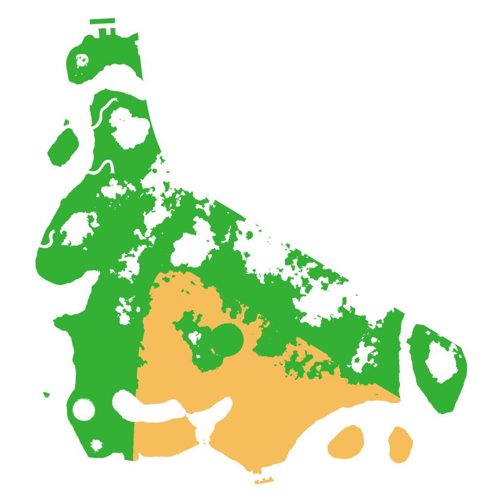 Biome Rust Map: Procedural Map, Size: 4000, Seed: 190086490