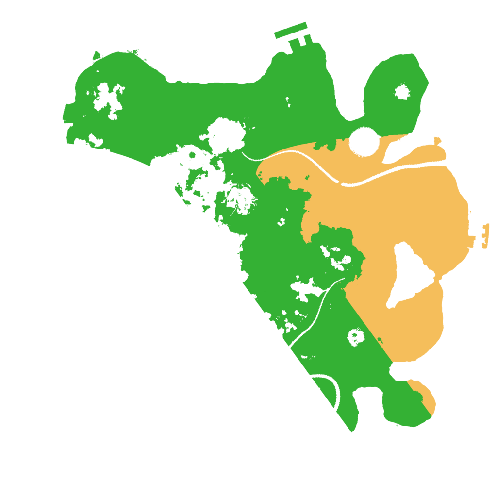Biome Rust Map: Procedural Map, Size: 3000, Seed: 1782339571