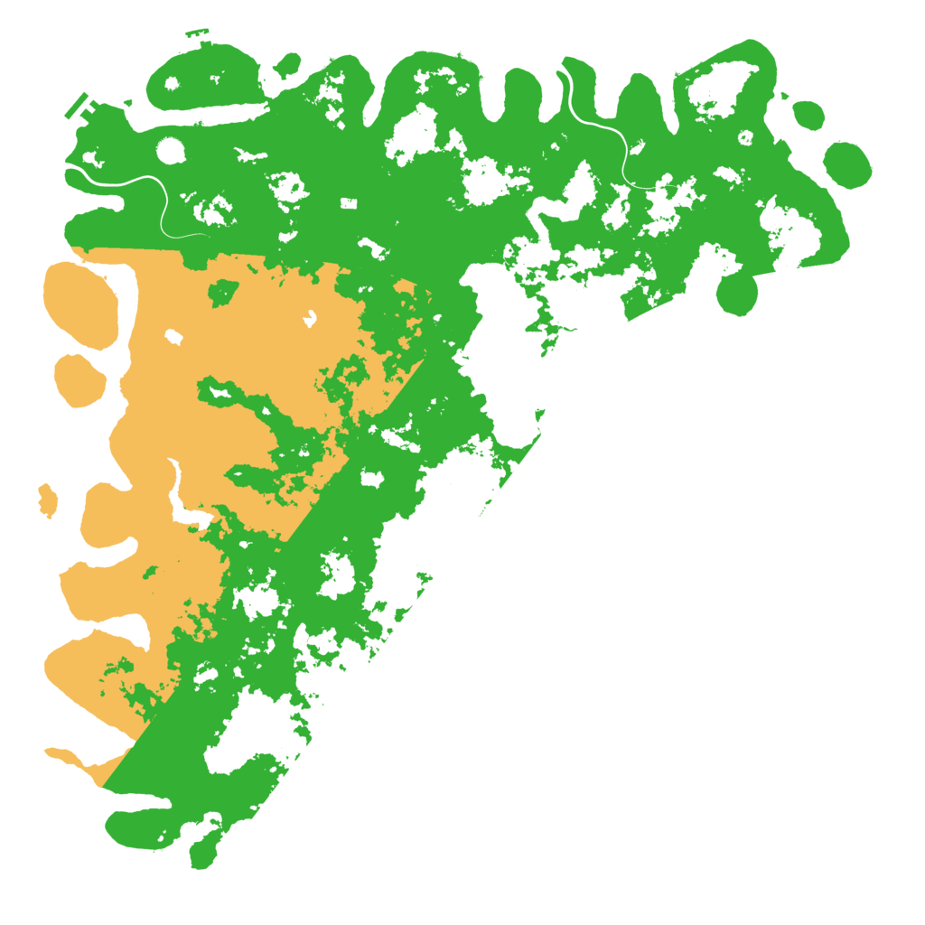 Biome Rust Map: Procedural Map, Size: 6000, Seed: 854767653