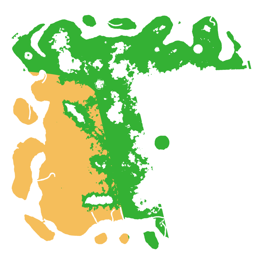 Biome Rust Map: Procedural Map, Size: 5000, Seed: 1234978525