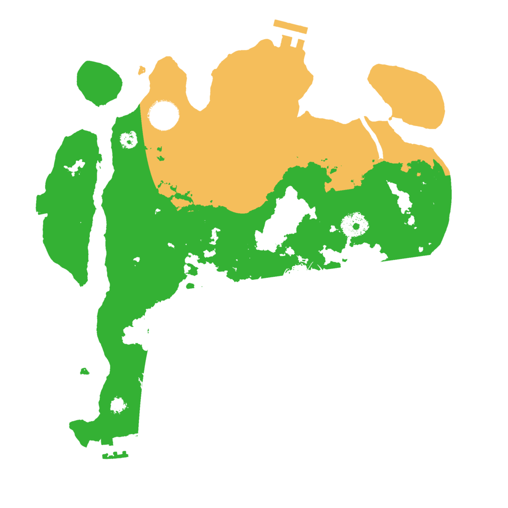 Biome Rust Map: Procedural Map, Size: 3000, Seed: 447007412