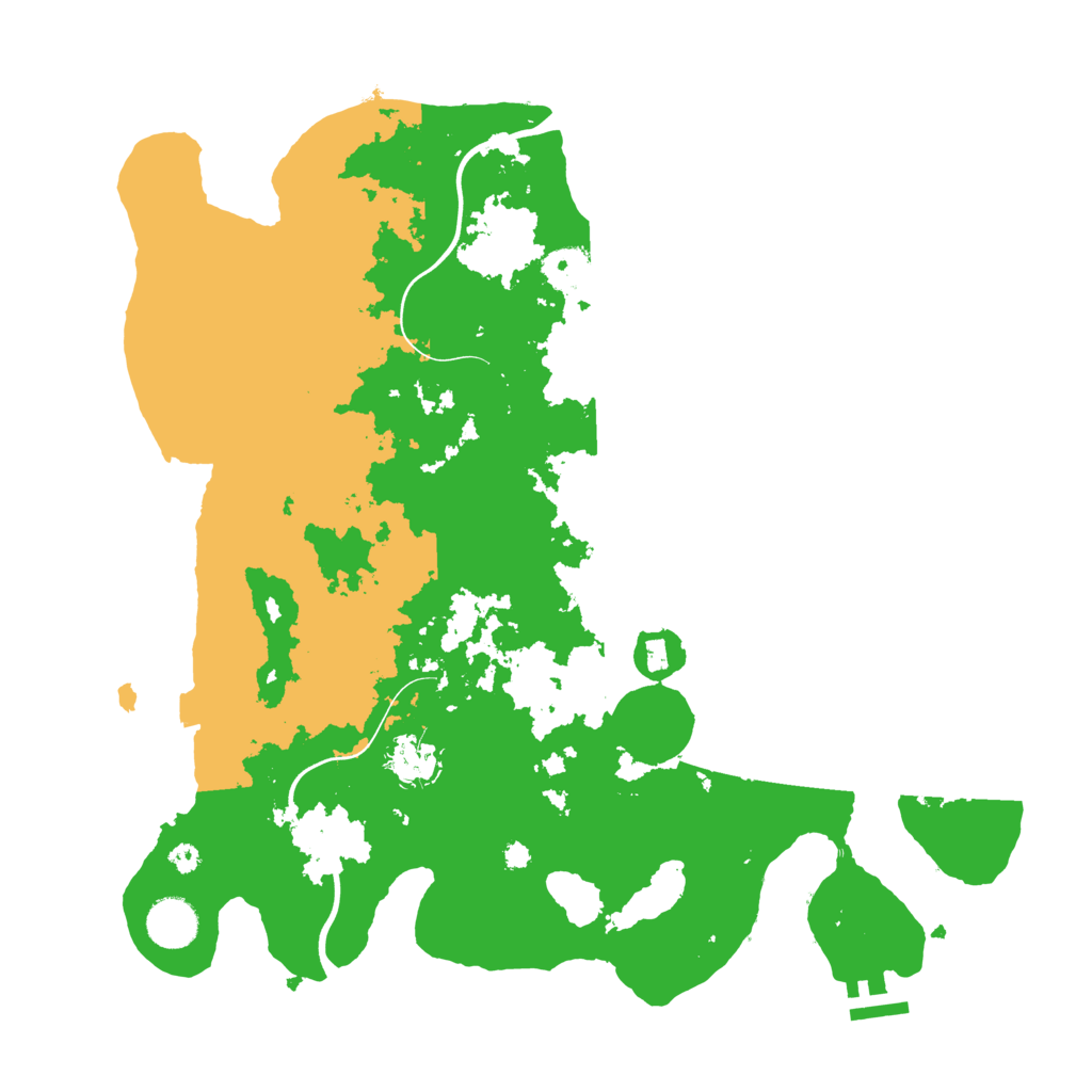 Biome Rust Map: Procedural Map, Size: 3750, Seed: 54833649